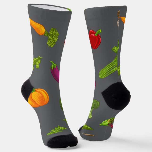 print socks (Angled)