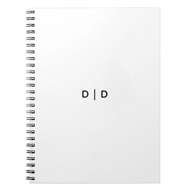 Print, Standard Semi-Gloss  Notebook (Front)