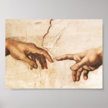 Print - The Creation Of Adam by PawsitiveDesigns at Zazzle