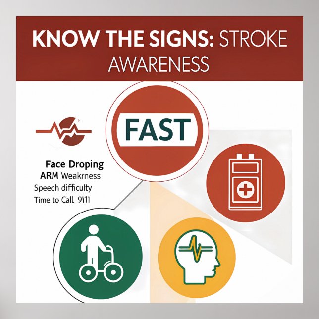 Print, Value Poster "Know the Signs, Act F (Matte) (Front)