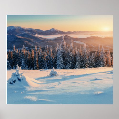 Print Value Poster PaperBeautiful scenery pictur