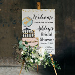 Print, Value Poster Paper (Matte)<br><div class="desc">Traveling from Miss to Mrs. Bridal Shower Poster</div>