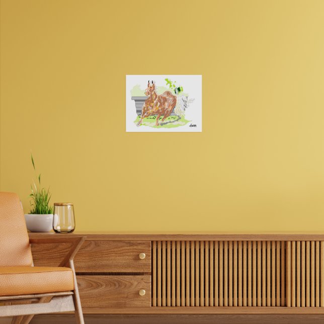 Print, Value Poster Paper (Matte) Bandit (Living Room 2)