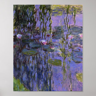 Print - Water Lillies by Claude Monet