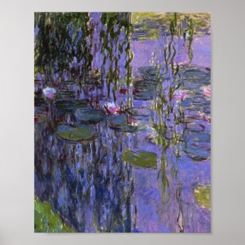 Print - Water Lillies By Claude Monet by PawsitiveDesigns at Zazzle