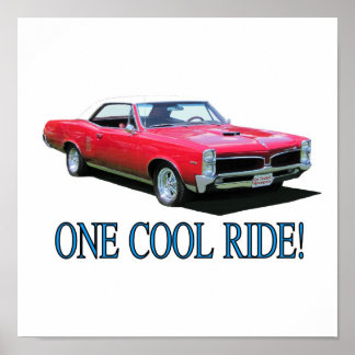 Print with "One Cool Ride!"