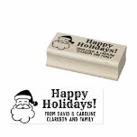 Print Your Christmas Gift Tags with this Rubber Stamp<br><div class="desc">Print your Christmas message with this Christmas rubber stamp. Create your own gift tags for Christmas! Happy Holidays message. Make your gift labels and gift tags extra personal and crafty by printing yourself on whatever paper or card you wish. Print inside cards, or on envelopes too. People will appreciate the...</div>