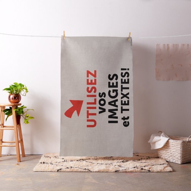 Print your designs online in French Fabric (In Situ)