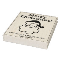 Print Your Own Christmas Cards Rubber Stamp