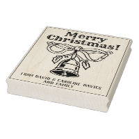 Print Your Own Christmas Cards Rubber Stamp