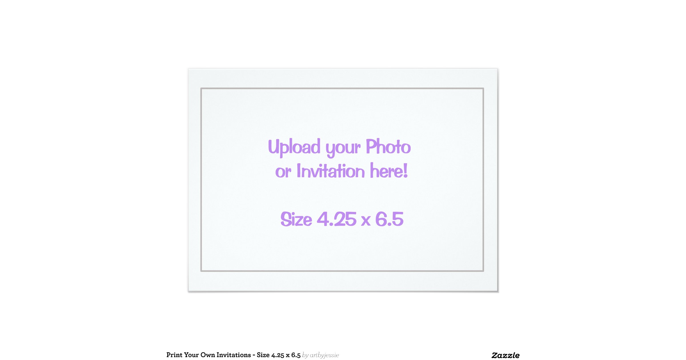 Invitations 6 Per Sheet Template Printable