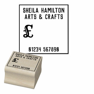 Print Your Own Price Tickets with a Rubber Stamp