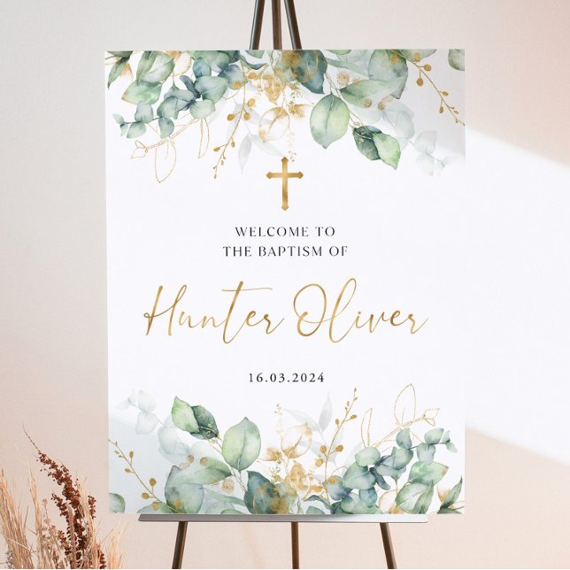 Printable Baptism Welcome Sign Christening Welcome (Creator Uploaded)