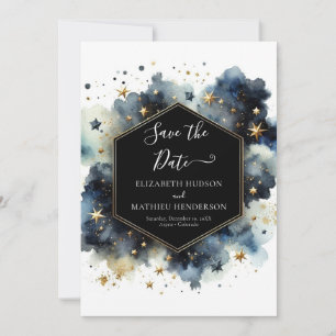 Printable Boho Celestial Wedding Save The Date