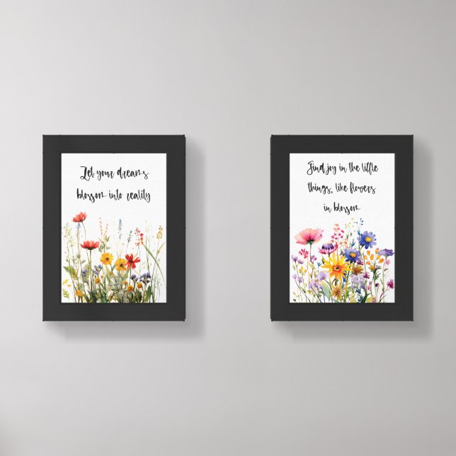 Printable Botanical Wall Art Wall Art Sets (Front)