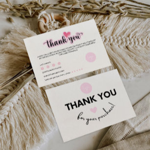 Printable Business Thank You Card