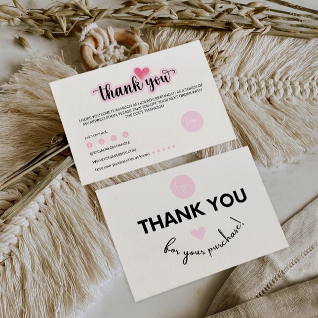 Printable Business Thank You Card (Creator Uploaded)