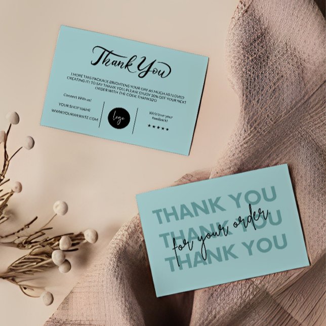 Printable Business Thank You Card (Creator Uploaded)
