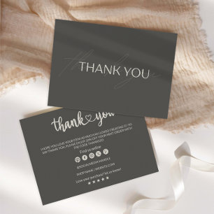 Printable Business Thank You Card