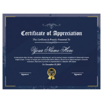 Printable Certificate Of Appreciation Printable Certificate Of Appreciation