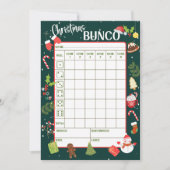 Free Printable Christmas Bunco Score Cards