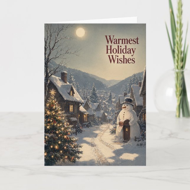 Printable Christmas Postcards (Front)