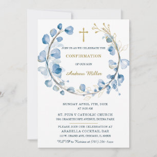 Printable Confirmation Boy Template