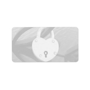 Printable custom photo image blank address labels