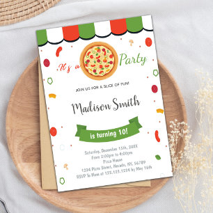 Printable Food Theme Invite