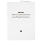 Printable Funeral Program Template (Back)