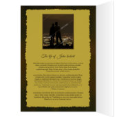 Printable Funeral Program Template (Inside (Left))