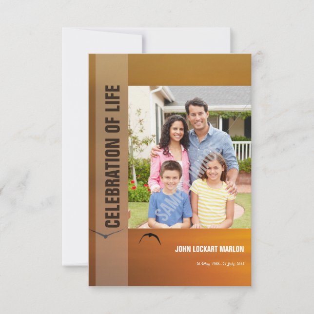 Printable Funeral Template (Front)