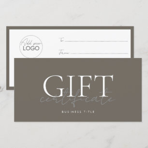 Printable Gift Card Template Easy To Customize