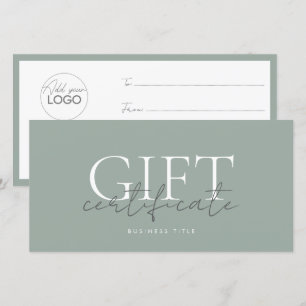 Printable Gift Card Template Easy To Customize