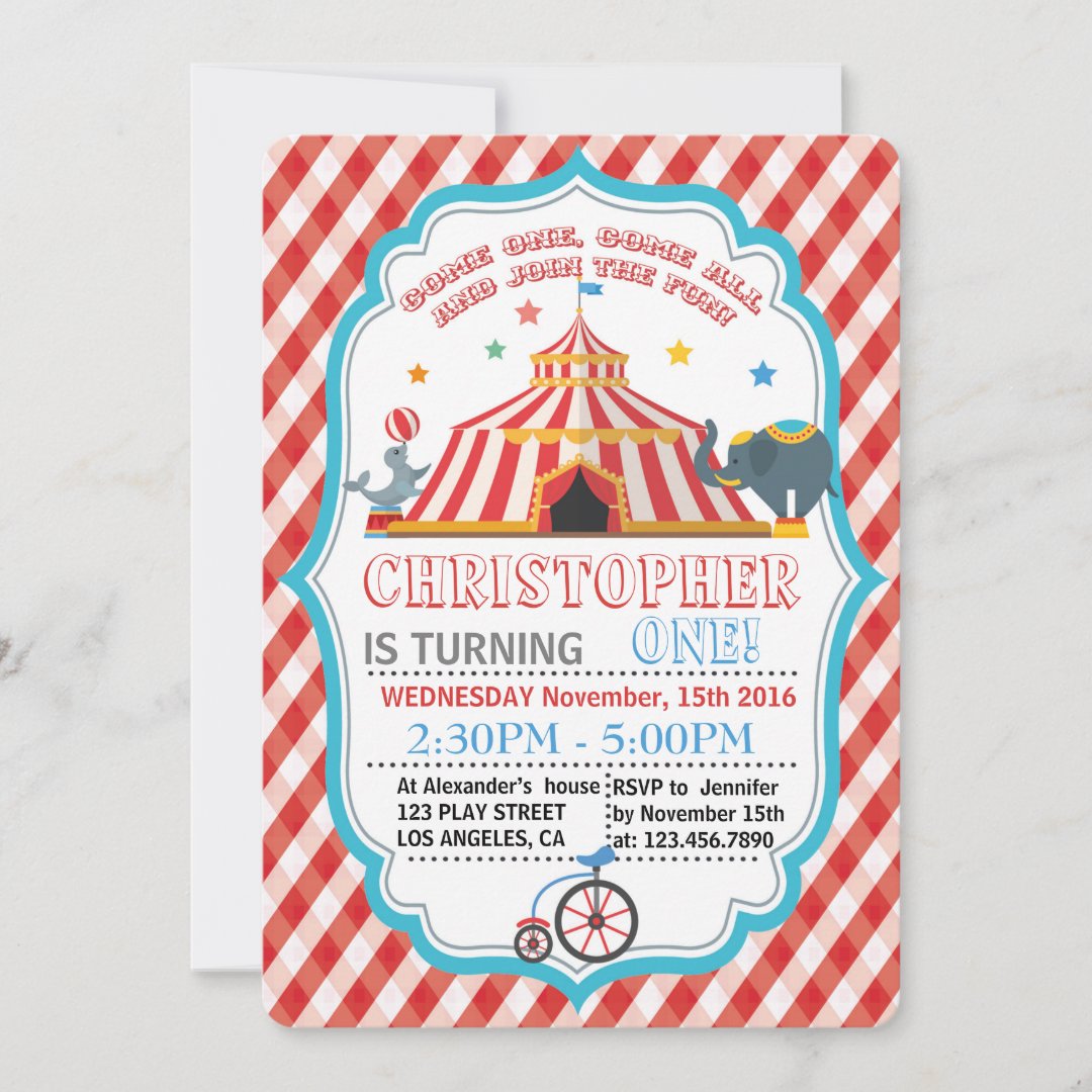 Printable kids party invitations collection | Zazzle