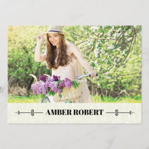 Printable Model Comp Card