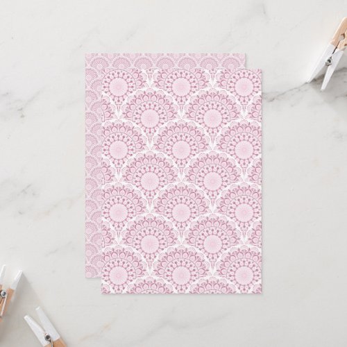 Printable Rose Confetti Lace Deco Scrapbook Paper Invitation