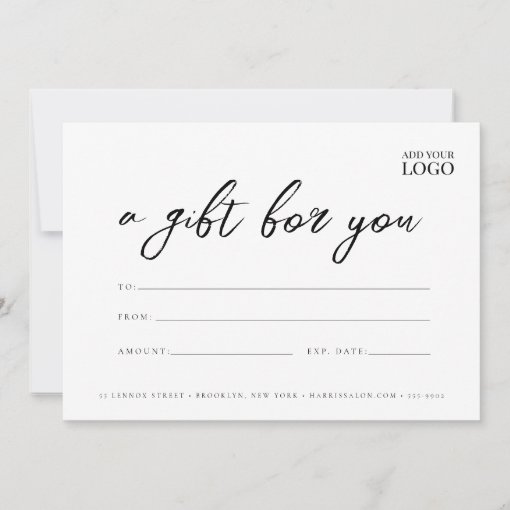 Printable Small Business Gift Certificate Template | Zazzle