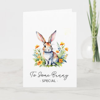 Printable Some Bunny Loves You Card