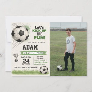 Printable Sports Party Invite for Boys & Girls