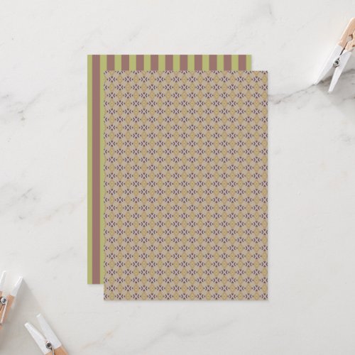 Printable Warm Neutrals Diamonds  Scrapbook Paper Invitation