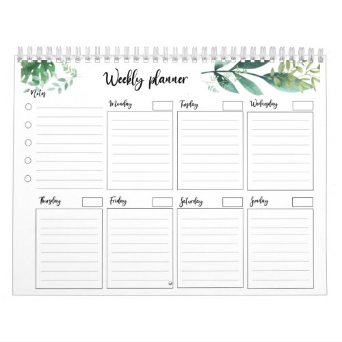 Printable Weekly Planner To Do List Gift 2023  Calendar