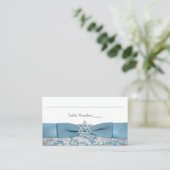PRINTED Bow - Winter Wonderland Place Card (Standing Front)