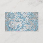 PRINTED Bow - Winter Wonderland Place Card (Back)