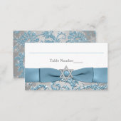 PRINTED Bow - Winter Wonderland Place Card (Front/Back)