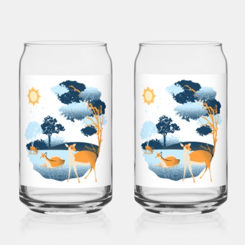 Printed Can Glass