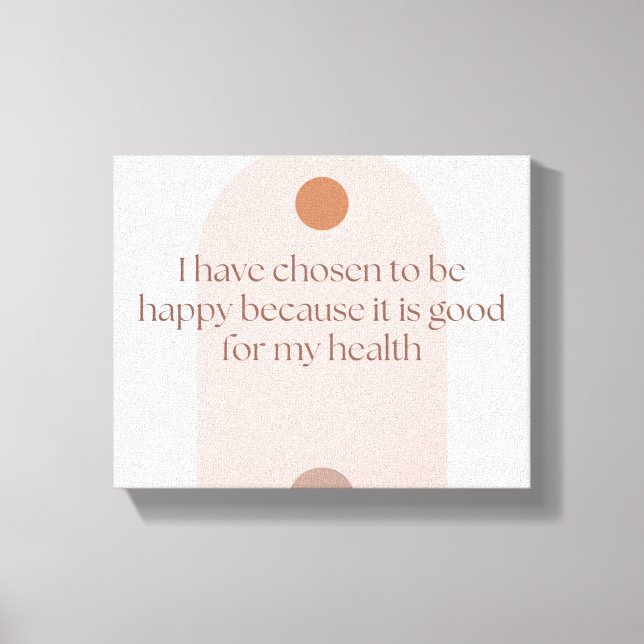 Printed Canvas Design. (Front)