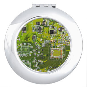 Printed Circuit Assembly PCB Green Circuit Board 2 Compact Mirror