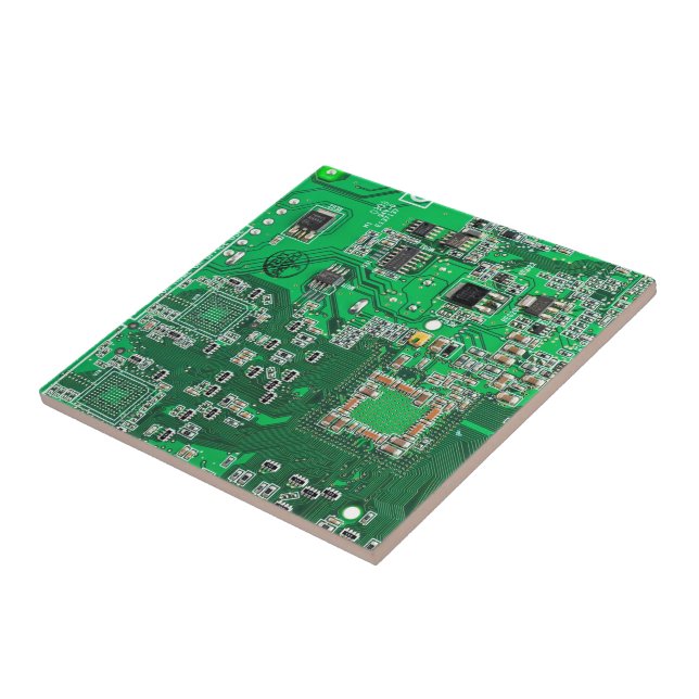 Printed Circuit Assembly PCB Green Circuit Board Ceramic Tile (Side)