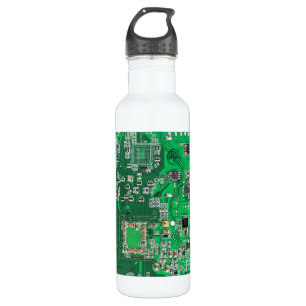 Printed Circuit Assembly PCB Green Circuit Board Stainless Steel Water Bottle
